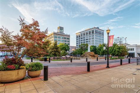 Springfield Park Central Square From A Corner Photograph by Jennifer ...