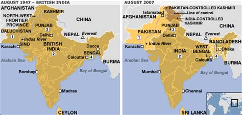 India and Pakistan (Bangladesh) - History 12