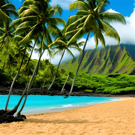 Tropical Beaches in Hawaii · Creative Fabrica