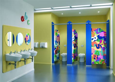 Washroom design for the well educated