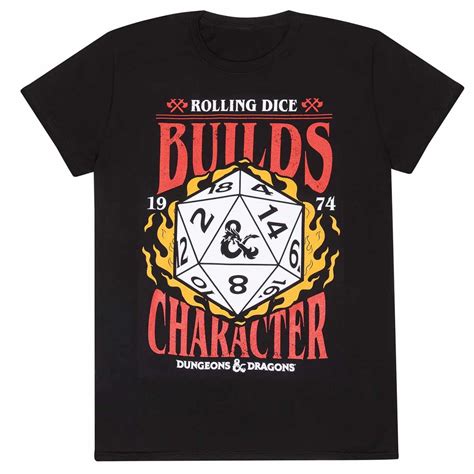 Buy Your Dungeons & Dragons Builds Character T-Shirt (Free Shipping ...