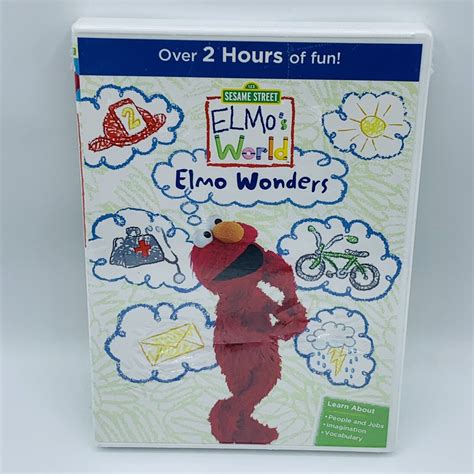 Sesame Street Elmo Wonders DVD Movie Brand New Factory Sealed Elmo's World 851747004895 | eBay