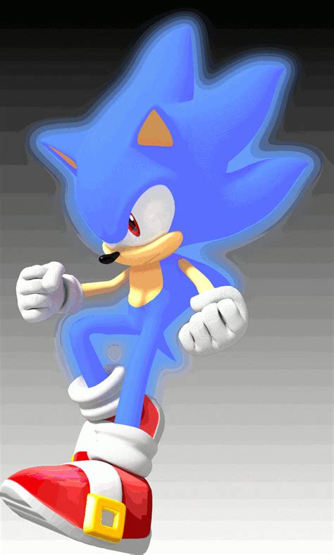 [ANIMATED] Hyper Sonic the Hedgehog by Jogita6 on DeviantArt