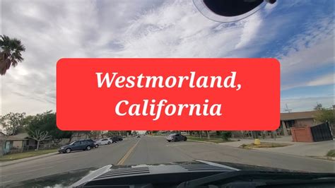 Westmorland, California, 92281 Westmorland CA, Driving Main Street, and ...