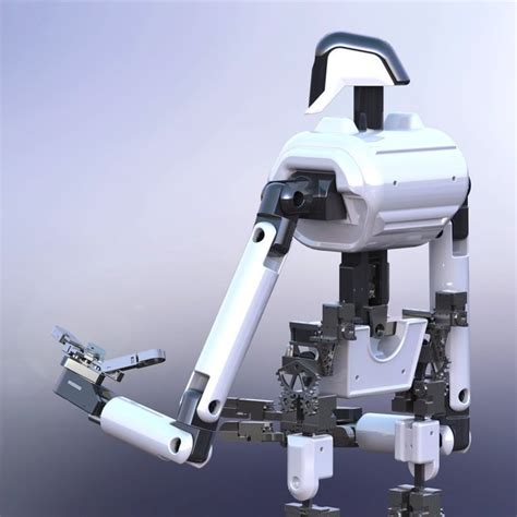 Bipedal Robot - download free 3D model by raj_patel - Cad Crowd