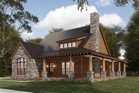 Rustic House Plans, Mountain Cabin Floor Plans, Mountain Cabin Exterior, Log Cabin Homes ...