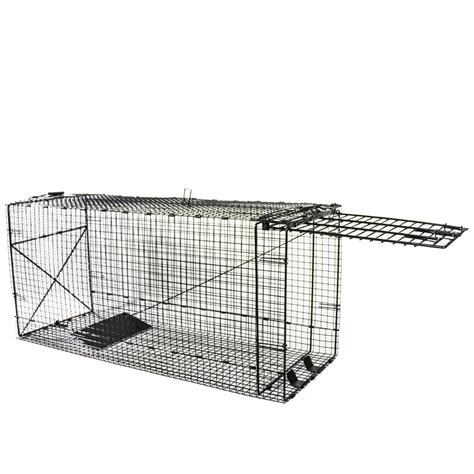 Humane Way Foldable Metal Animal Trap LRG – 42” L x 18” H x 16” W ...