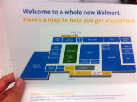 Map of the "new" remodled walmart - Yelp