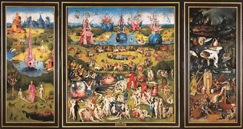 Иероним Босх (ок. 1460 -1516) Сад земных наслаждений (триптих) Около ...