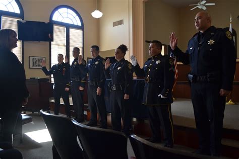 Photo: Benicia police officers get promoted, sworn in