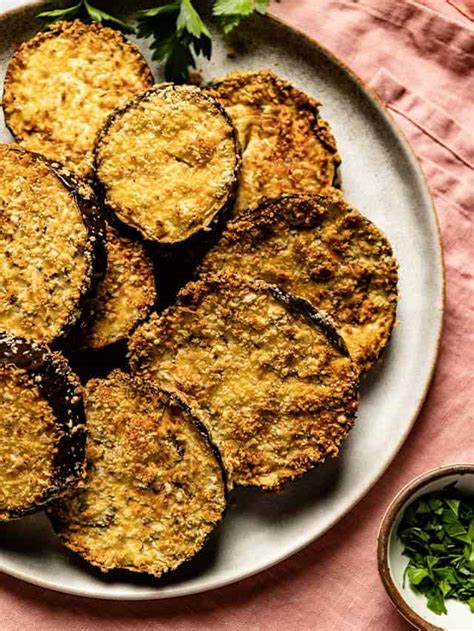 Air Fryer Breaded Eggplant - Foolproof Living