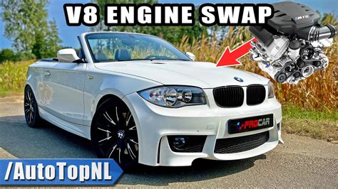 BMW 118i Convertible *M3 S65 4.0 V8 ENGINE SWAP* REVIEW by AutoTopNL