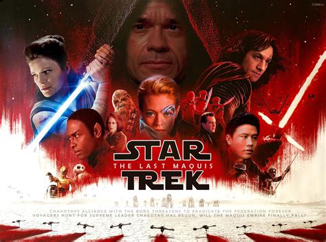 Star Trek / Star Wars - Crossover Poster by Torri012 on DeviantArt