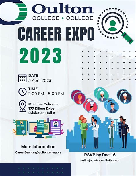 Oulton College Career Expo 2023, Moncton Coliseum, 5 April 2023 ...