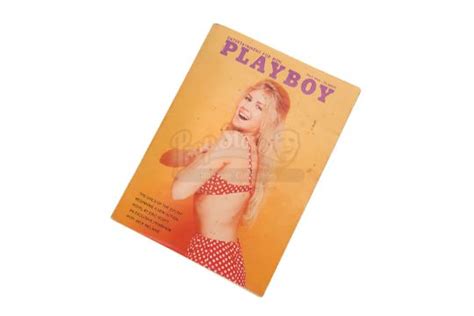 A copy of Playboy magazine from Robert Zemeckis' comedy-drama Forrest Gump. Forrest (Tom Hanks) w