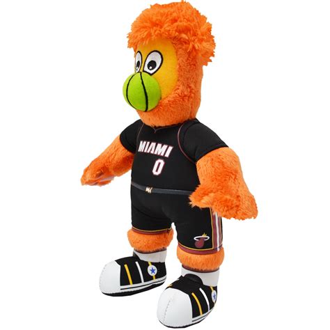 Miami Heat® Burnie Mascot 10" Plush - Bleacher Creatures