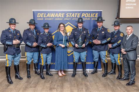 Delaware State Police Announce 2022 Trooper and Civilian Employee of ...