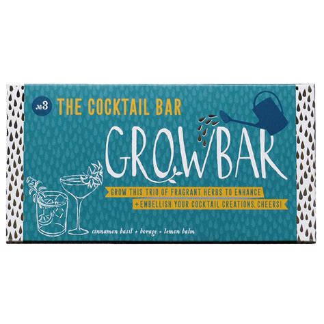 Cocktail Growbar | Eco Gifts