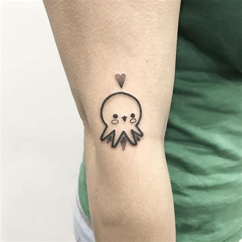 Minimalist Octopus Tattoo Small - Best Tattoo Ideas