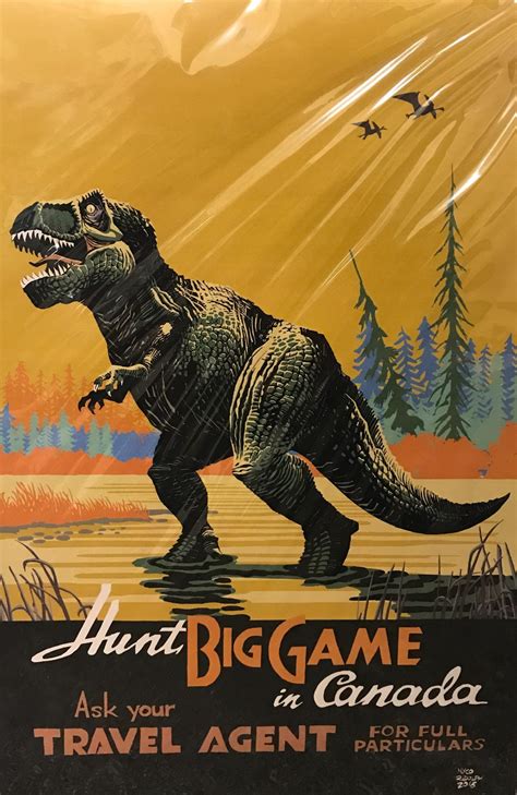 Big Game Poster Medium (4007) – Canadian Fossil Discovery Centre