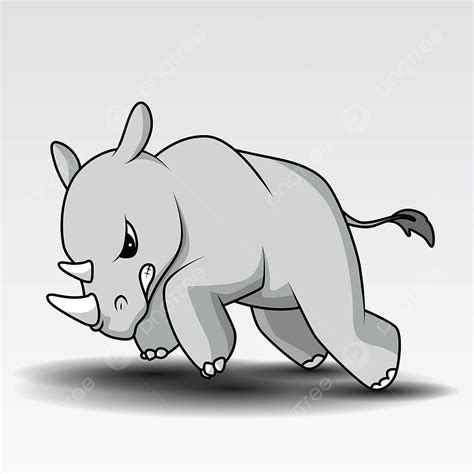 Rhino Cartoon Drawing