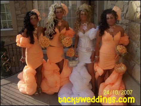 11 Tacky Wedding Dresses That May Make You Cringe - 123Print Blog