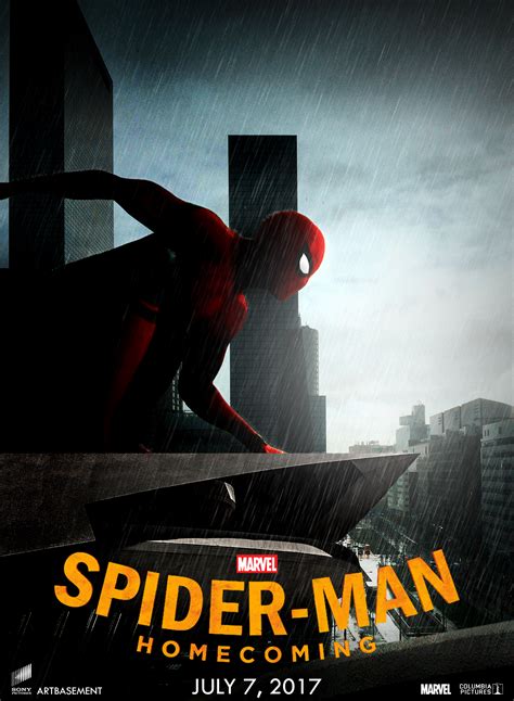 Spider Man: Homecoming - Poster by ArtBasement on Newgrounds