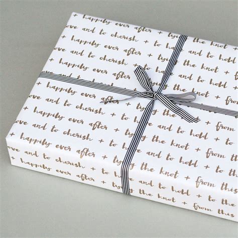 Luxury 'wedding' Wrapping Paper By Nancy & Betty Studio ...