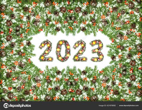 Christmas Tree Framework 2023 Number Made Christmas Tree Branches ...