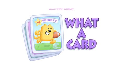 "What a Card" Title Card | Wow! Wow! Wubbzy! episode #225a | Flickr