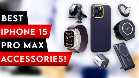 15 Best iPhone 15 Pro Max Accessories! MUST HAVE 🔥