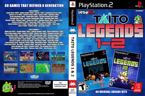 Blog do UsagiRu: [PS2 ISO] TAITO LEGENDS 1 & 2