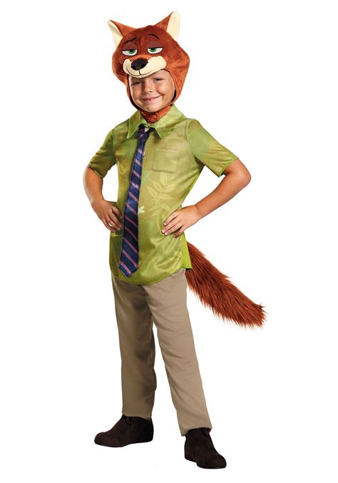 Zootopia Nick Wilde Boys Costume