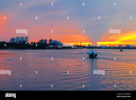 Pantai Ancol Beach, Jakarta, Indonesia Stock Photo - Alamy