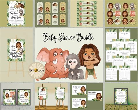 Little Lord Baby Shower Bundle, Tarzan Shower Bundle, Tarzan Baby ...