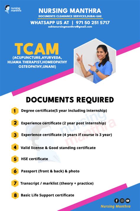 MOH UAE License as a TCAM Professional - Nursing Manthra