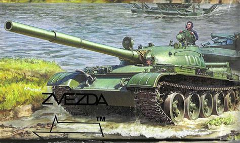 Zvezda 1/35 T-62 Soviet Main Battle Tank Review by Cookie Sewell