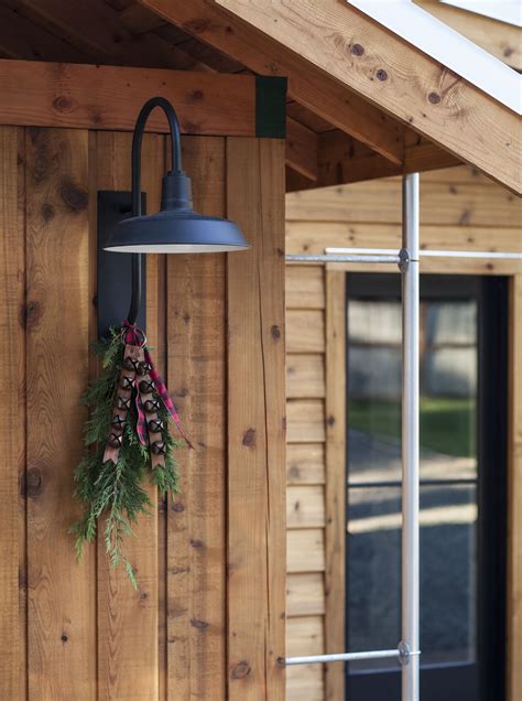 The Hitchen Post Warehouse Gooseneck Light by Barn Light Electric with some fabulous Christmas ...