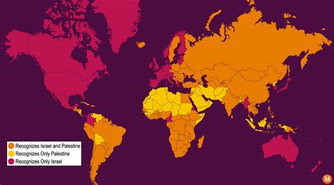 Who Recognizes Israel and Palestine [Interactive Map]