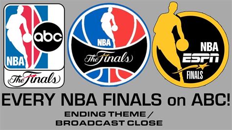 Evolution of the epic "NBA Finals on ABC" ending/closing theme [EVERY YEAR: 2003–2019] - YouTube