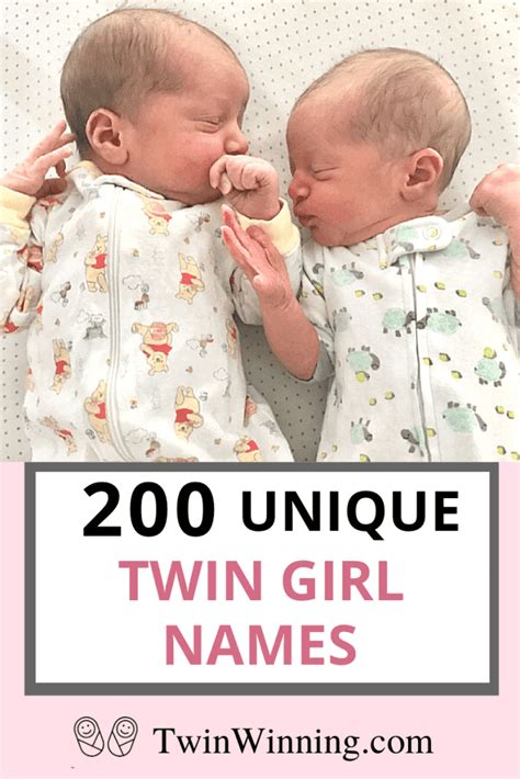 Cute Baby Names For Twins