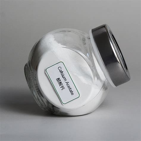 Calcium Acetate Food Additive Chemical - China Food Grade and Food ...