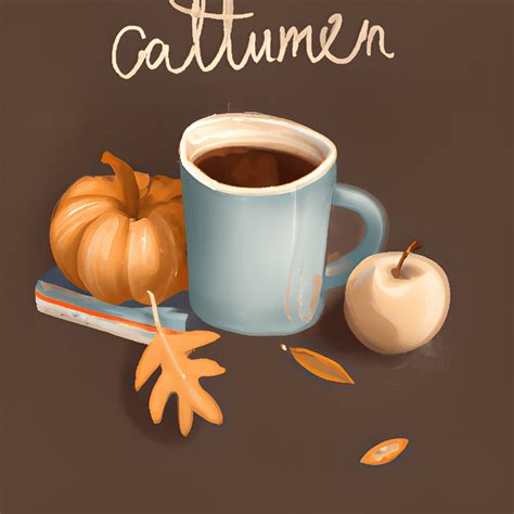 Cozy Autumn Coffee Graphic · Creative Fabrica