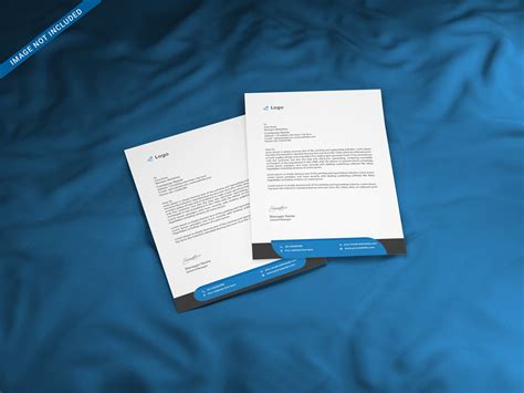 Letterhead Mockup Premium Template Graphic by drawingen · Creative Fabrica