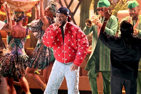 Burna Boy Makes History With Dazzling Grammy Performance