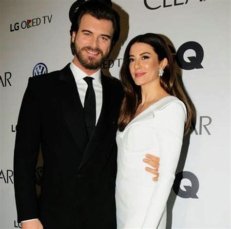 Kivanc Tatlitug and his wife Basak. | Ünlüler, Cesur, Antenler