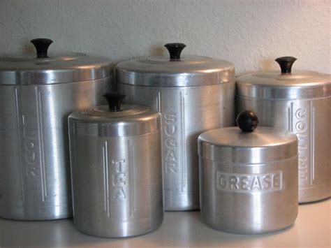 Vintage Kitchen Canisters