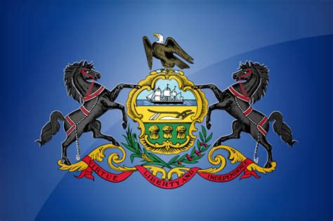 Pennsylvania US State Flag - Description & Download this flag