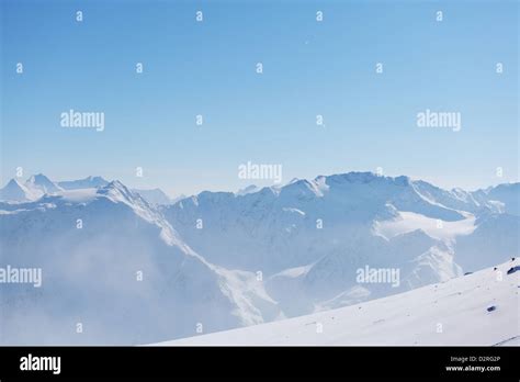 top of alps in sky Stock Photo - Alamy