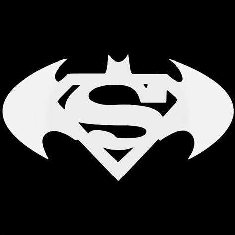 Batman Superman Superman Logo Batman Logo Superman Batman Decal